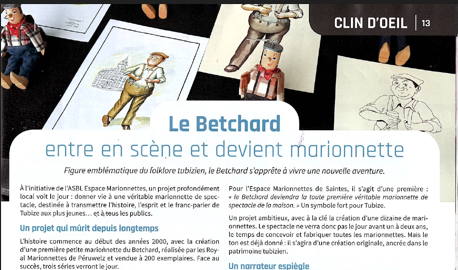 Le Betchard entre scène...